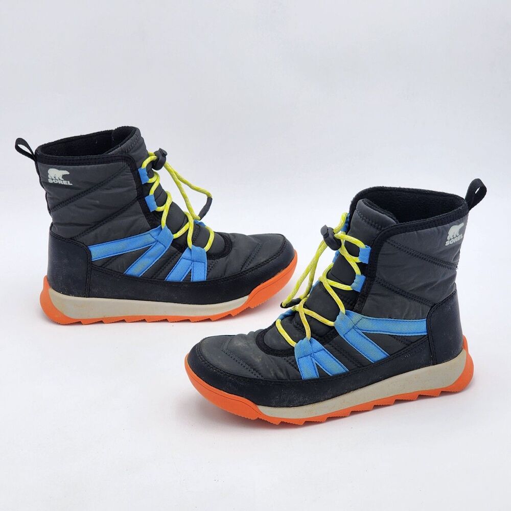 Sorel Kids' Whitney Plus Waterproof Winter Snow Boots Unisex Big Kids' Size 4 - Picture 3 of 10